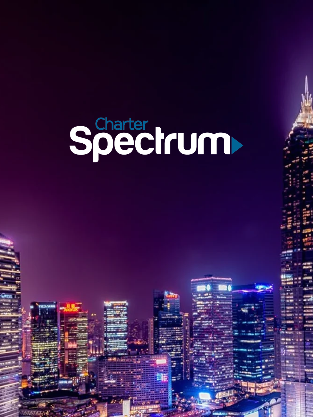 Charter Spectrum Growth with Mile Marker. Spectrum Logo.
